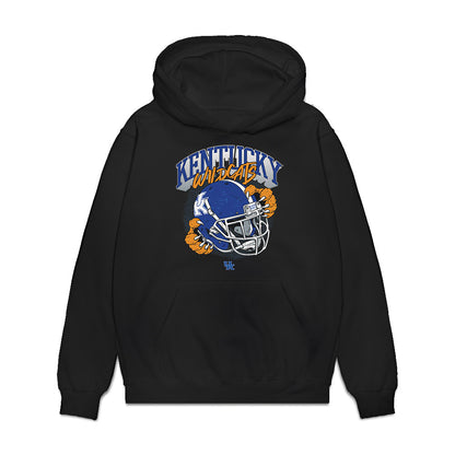 Kentucky - NCAA Football : Jack Monday - Vintage Helmet Premium Hooded Sweatshirt-0