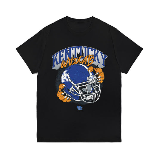 Kentucky - NCAA Football : Walker Himebauch - Vintage Helmet Comfort Colors T-Shirt-0
