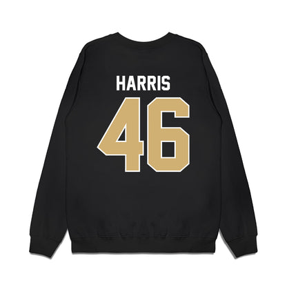 Vanderbilt - NCAA Football : Durham Harris - Vintage Helmet Premium Crewneck Sweatshirt-1