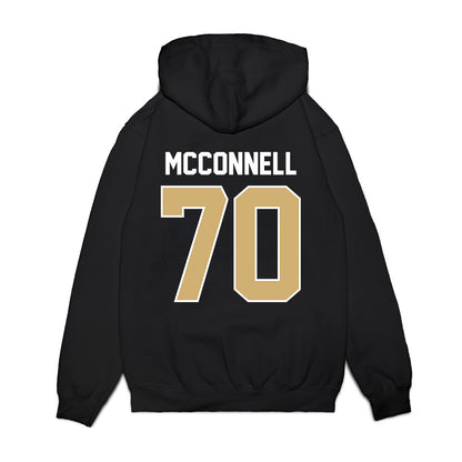 Vanderbilt - NCAA Football : Cade McConnell - Vintage Helmet Premium Hooded Sweatshirt-1