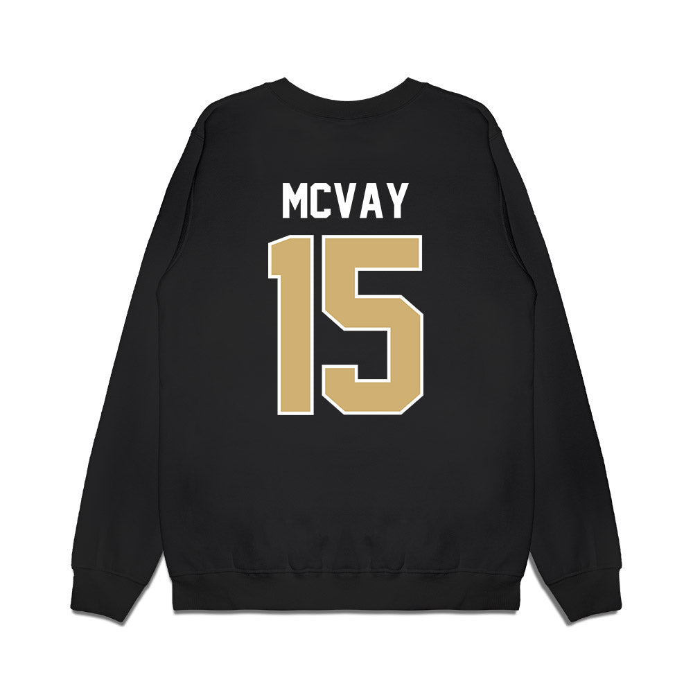 Vanderbilt - NCAA Football : Joseph Mcvay - Vintage Helmet Premium Crewneck Sweatshirt-1