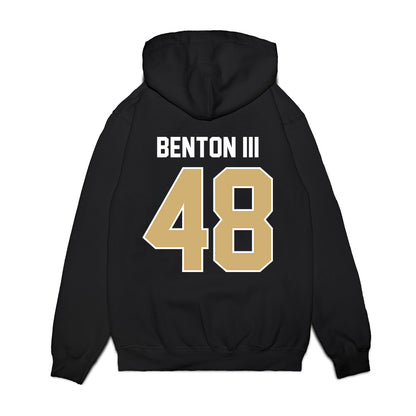 Vanderbilt - NCAA Football : Larry Benton III - Vintage Helmet Premium Hooded Sweatshirt-1