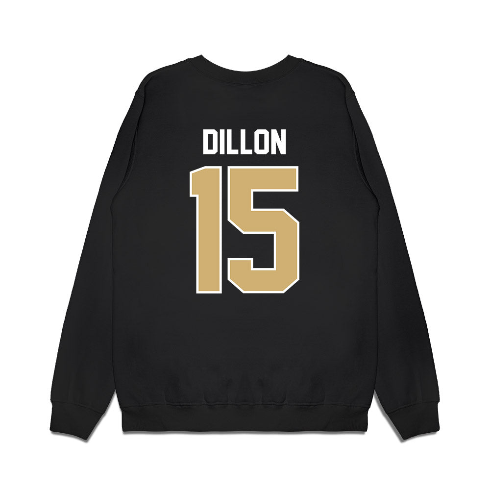 Vanderbilt - NCAA Football : Jeremiah Dillon - Vintage Helmet Premium Crewneck Sweatshirt-1