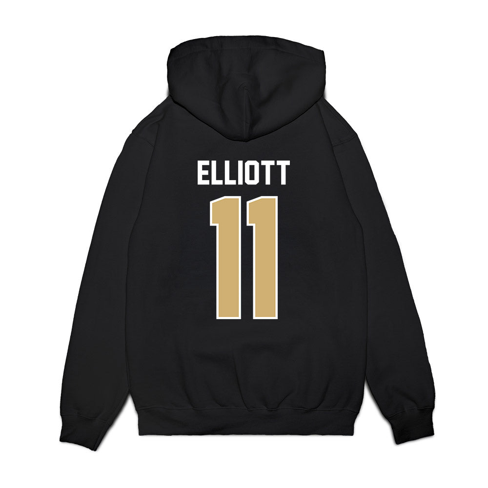 Vanderbilt - NCAA Football : Jack Elliott - Vintage Helmet Premium Hooded Sweatshirt-1