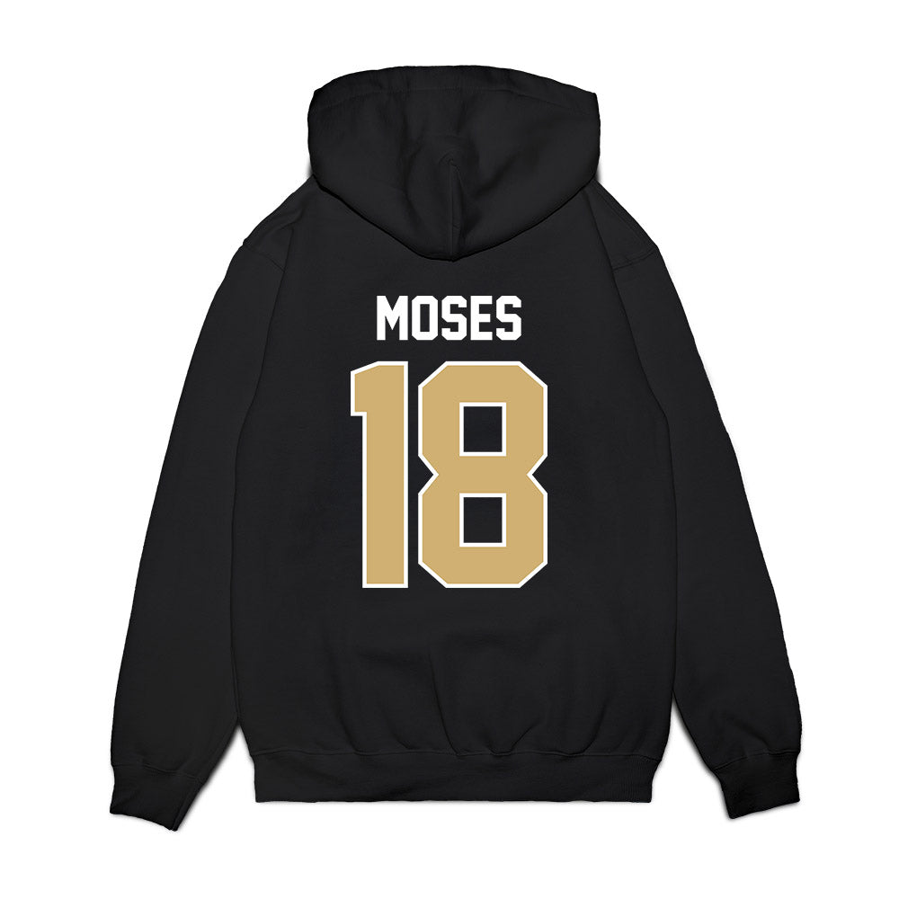 Vanderbilt - NCAA Football : Hayden Moses - Vintage Helmet Premium Hooded Sweatshirt-1