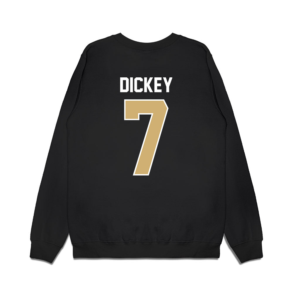 Vanderbilt - NCAA Football : Drew Dickey - Vintage Helmet Premium Crewneck Sweatshirt-1