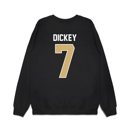 Vanderbilt - NCAA Football : Drew Dickey - Vintage Helmet Premium Crewneck Sweatshirt-1