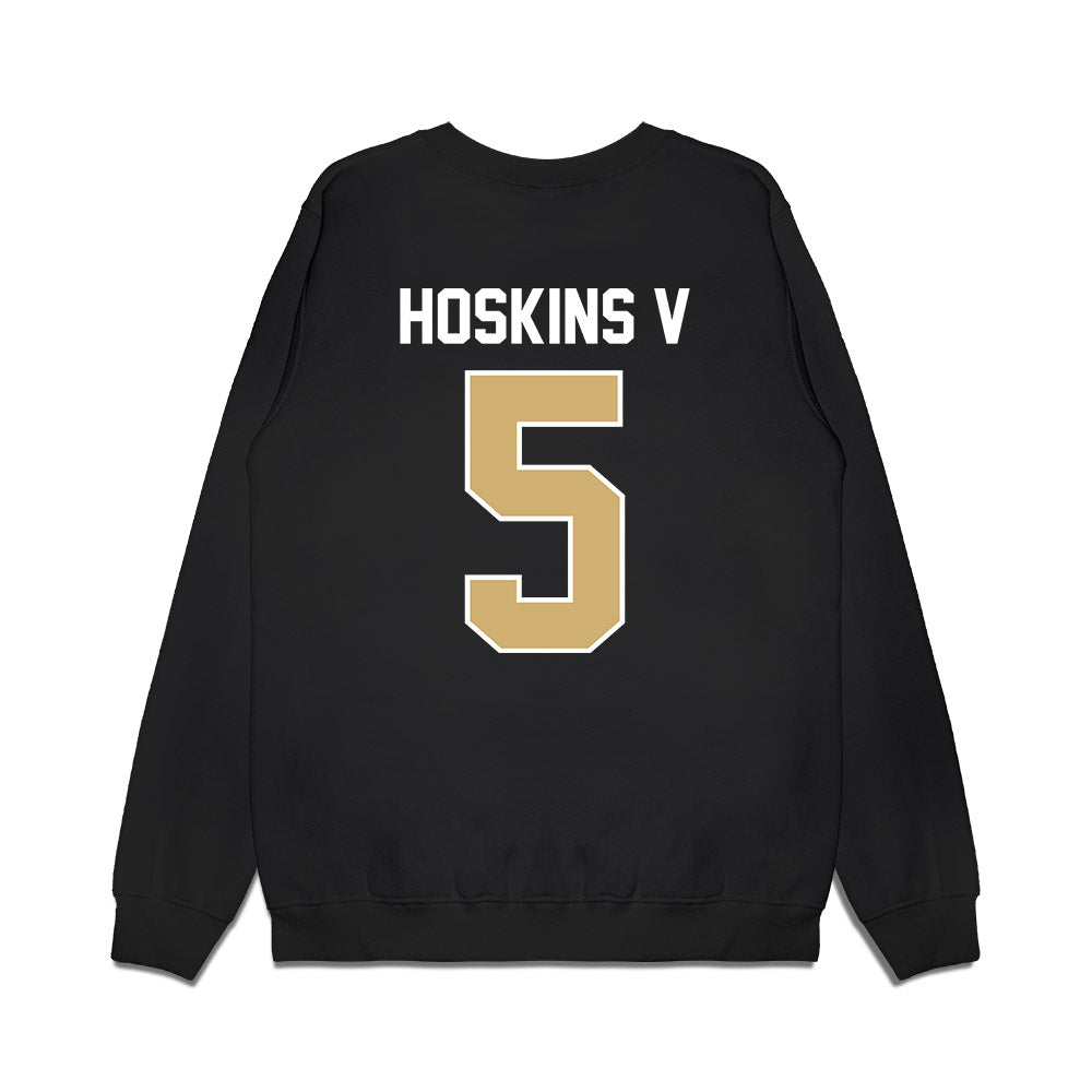 Vanderbilt - NCAA Football : Richie Hoskins V - Vintage Helmet Premium Crewneck Sweatshirt-1