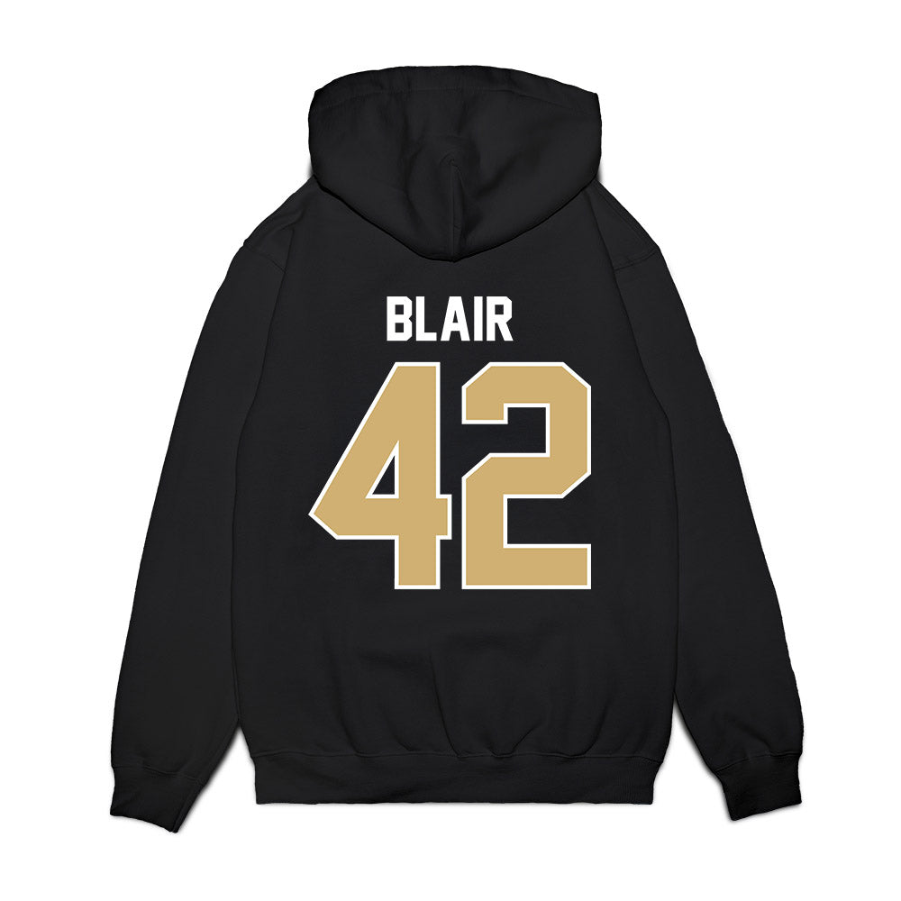 Vanderbilt - NCAA Football : Callahan Blair - Vintage Helmet Premium Hooded Sweatshirt-1