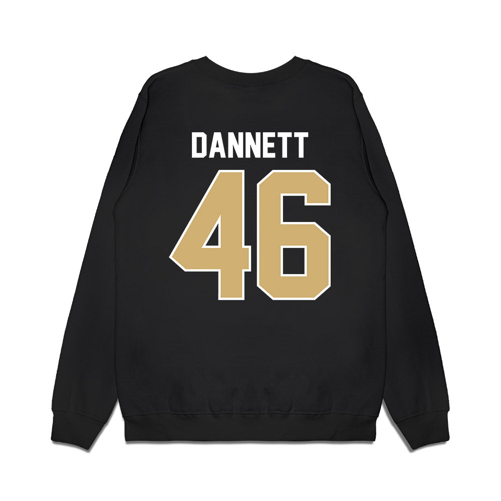 Vanderbilt - NCAA Football : Mustafa Dannett - Vintage Helmet Premium Crewneck Sweatshirt-1