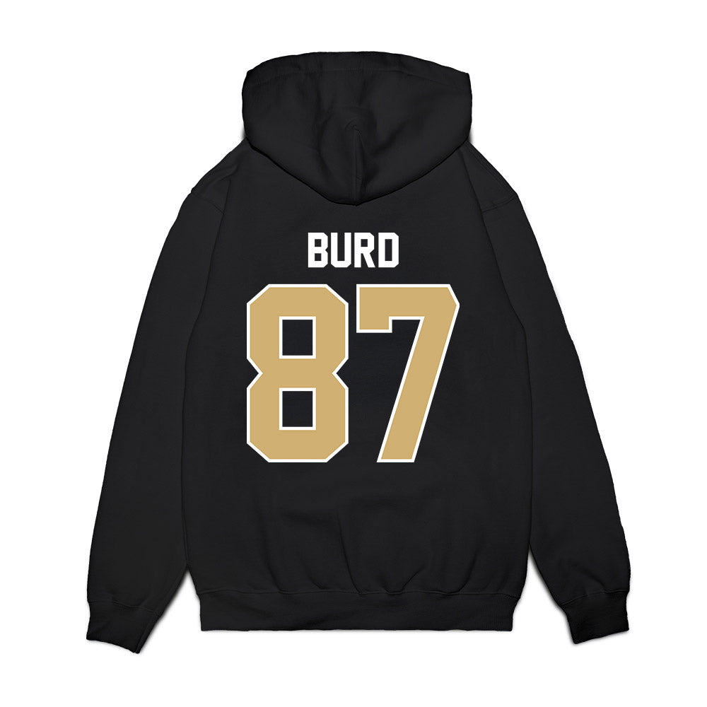 Vanderbilt - NCAA Football : Ty Burd - Vintage Helmet Premium Hooded Sweatshirt-1
