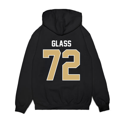 Vanderbilt - NCAA Football : Isaia Glass - Vintage Helmet Premium Hooded Sweatshirt-1