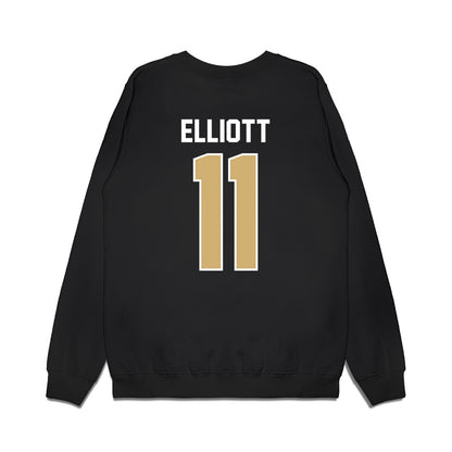 Vanderbilt - NCAA Football : Jack Elliott - Vintage Helmet Premium Crewneck Sweatshirt-1