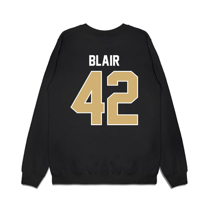 Vanderbilt - NCAA Football : Callahan Blair - Vintage Helmet Premium Crewneck Sweatshirt-1