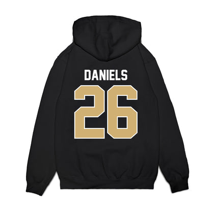 Vanderbilt - NCAA Football : Cayden Daniels - Vintage Helmet Premium Hooded Sweatshirt-1