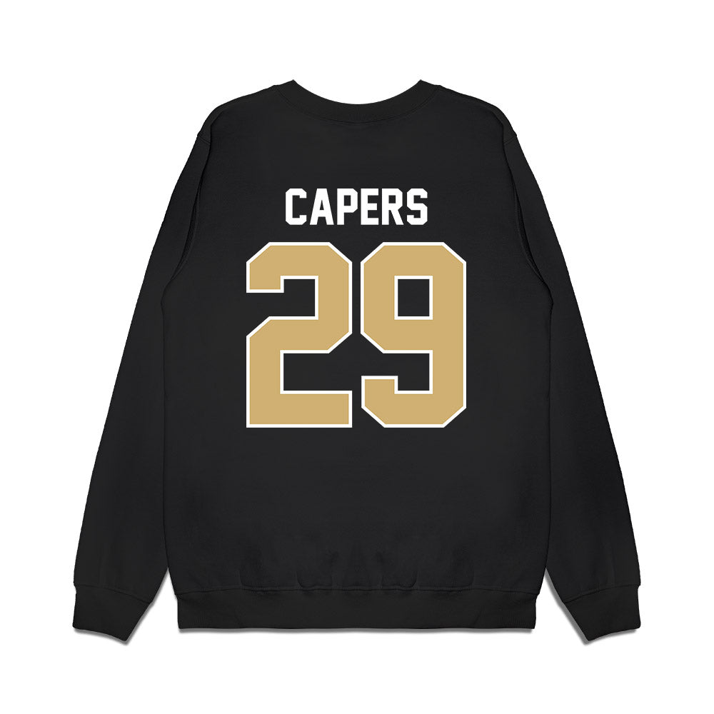 Vanderbilt - NCAA Football : Miles Capers - Vintage Helmet Premium Crewneck Sweatshirt-1