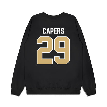 Vanderbilt - NCAA Football : Miles Capers - Vintage Helmet Premium Crewneck Sweatshirt-1