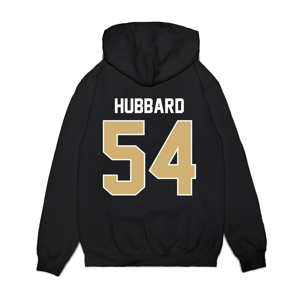 Vanderbilt - NCAA Football : Steven Hubbard - Vintage Helmet Premium Hooded Sweatshirt-1