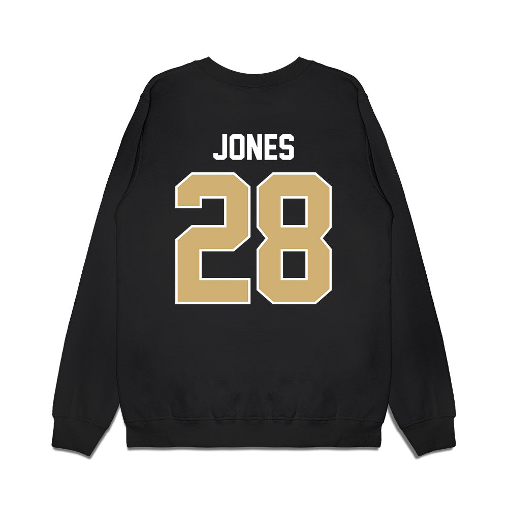 Vanderbilt - NCAA Football : Thomas Jones - Vintage Helmet Premium Crewneck Sweatshirt-1