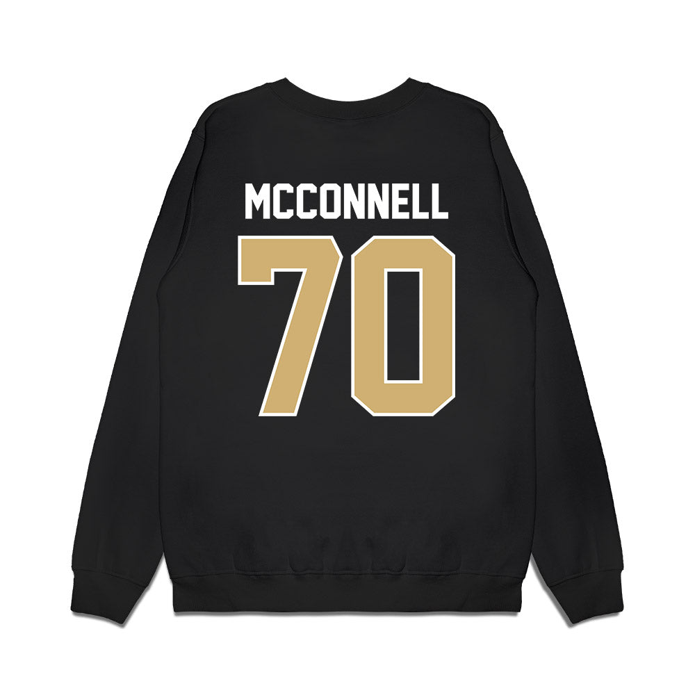 Vanderbilt - NCAA Football : Cade McConnell - Vintage Helmet Premium Crewneck Sweatshirt-1