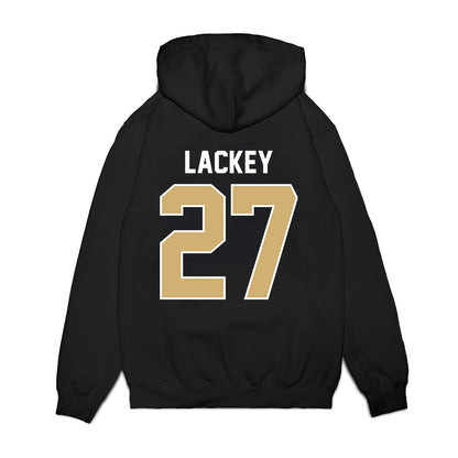 Vanderbilt - NCAA Football : Jaylin Lackey - Vintage Helmet Premium Hooded Sweatshirt-1