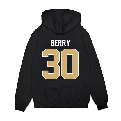 Vanderbilt - NCAA Football : Trudell Berry - Vintage Helmet Premium Hooded Sweatshirt-1