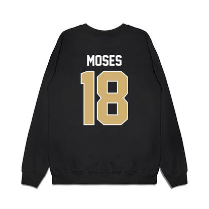 Vanderbilt - NCAA Football : Hayden Moses - Vintage Helmet Premium Crewneck Sweatshirt-1