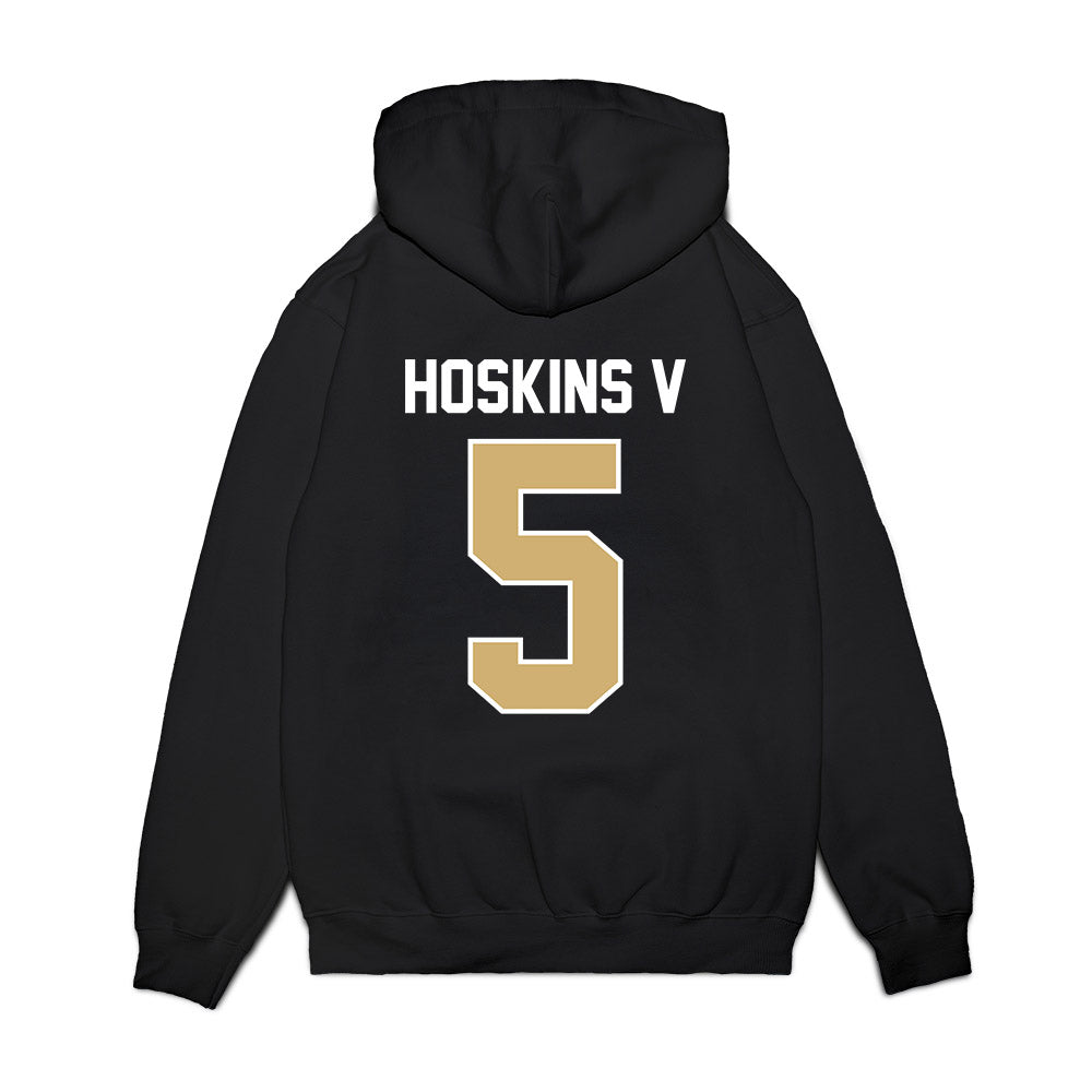 Vanderbilt - NCAA Football : Richie Hoskins V - Vintage Helmet Premium Hooded Sweatshirt-1