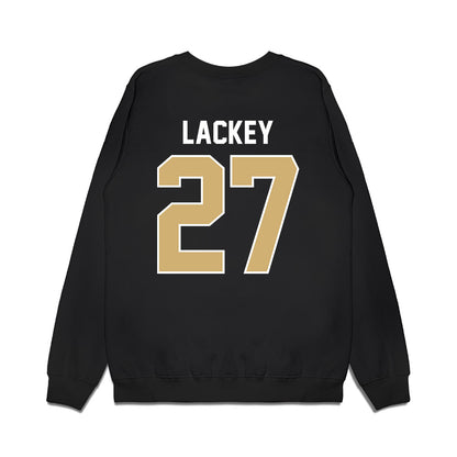 Vanderbilt - NCAA Football : Jaylin Lackey - Vintage Helmet Premium Crewneck Sweatshirt-1