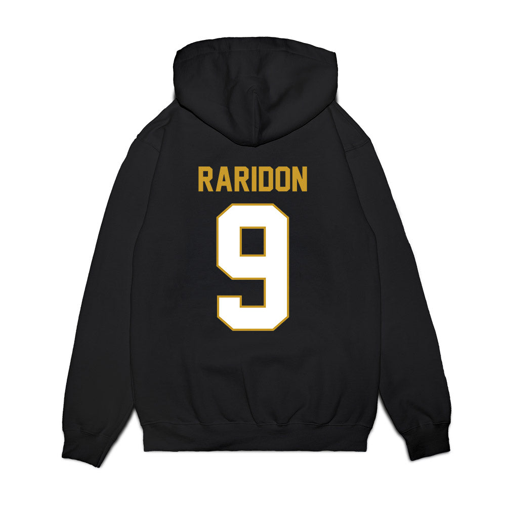 Notre Dame - NCAA Football : Eli Raridon - Vintage Helmet Premium Hooded Sweatshirt-1