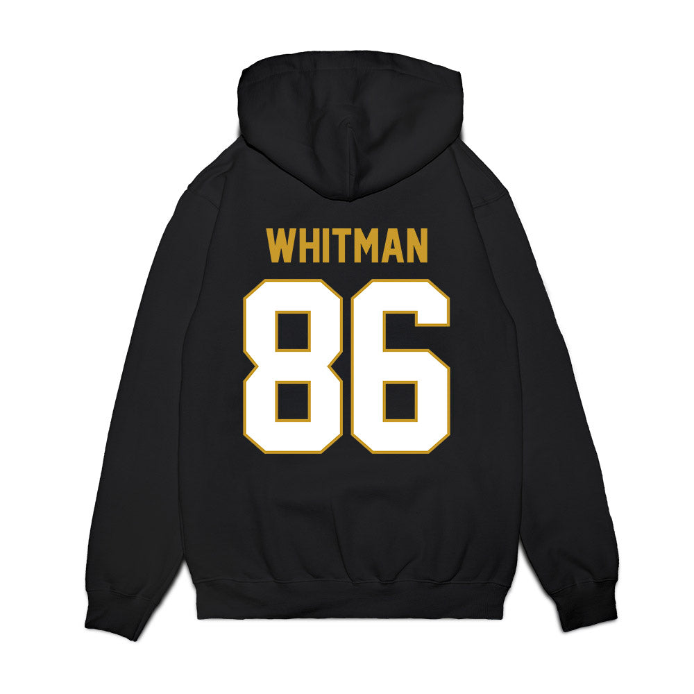 Notre Dame - NCAA Football : Alex Whitman - Vintage Helmet Premium Hooded Sweatshirt-1