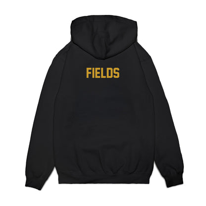 Notre Dame - NCAA Football : Malachi Fields - Vintage Helmet Premium Hooded Sweatshirt-1