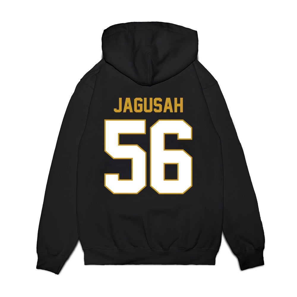 Notre Dame - NCAA Football : Charles Jagusah - Vintage Helmet Premium Hooded Sweatshirt-1