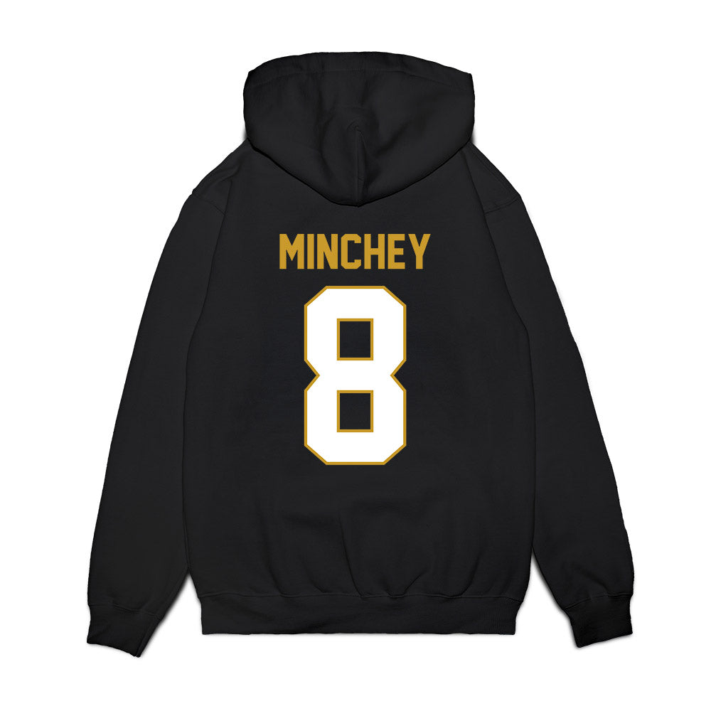 Notre Dame - NCAA Football : Kenny Minchey - Vintage Helmet Premium Hooded Sweatshirt-1