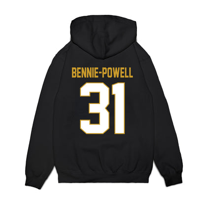 Notre Dame - NCAA Football : Taebron Bennie-Powell - Vintage Helmet Premium Hooded Sweatshirt-1