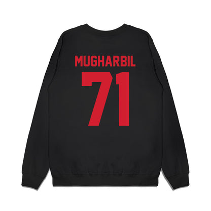 NC State - NCAA Football : Yousef Mugharbil - Vintage Helmet Premium Crewneck Sweatshirt-1