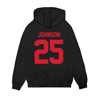 NC State - NCAA Football : Darius Johnson - Vintage Helmet Premium Hooded Sweatshirt-1