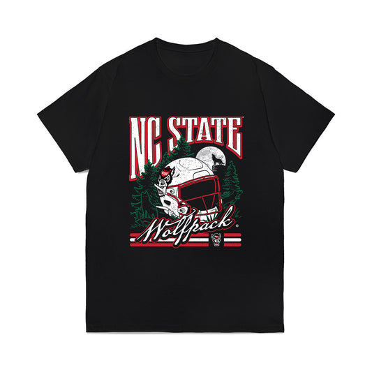 NC State - NCAA Football : Sean Brown - Vintage Helmet Comfort Colors T-Shirt-0