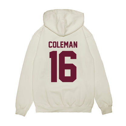 Minnesota - NCAA Football : Malachi Coleman - Vintage Helmet Premium Hooded Sweatshirt-1