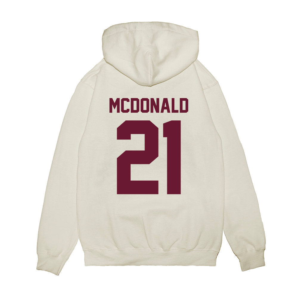 Minnesota - NCAA Football : Craig McDonald - Vintage Helmet Premium Hooded Sweatshirt-1