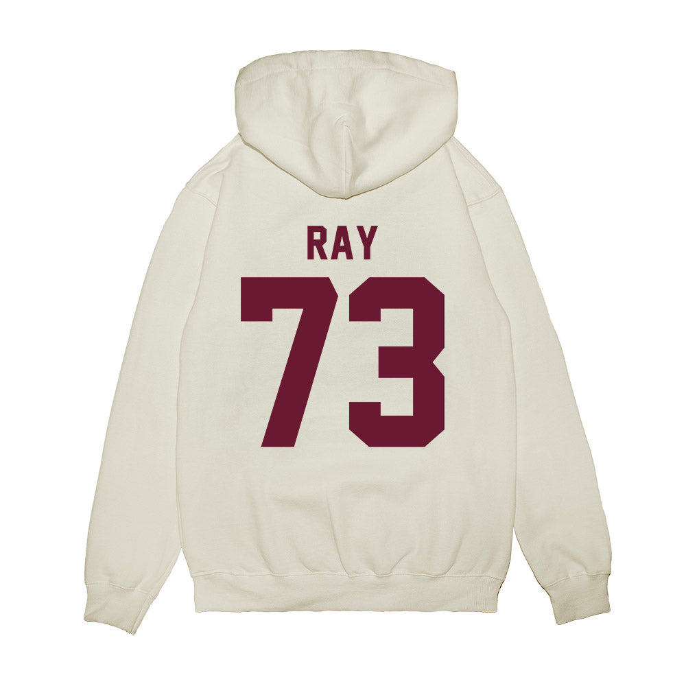 Minnesota - NCAA Football : Dylan Ray - Vintage Helmet Premium Hooded Sweatshirt-1