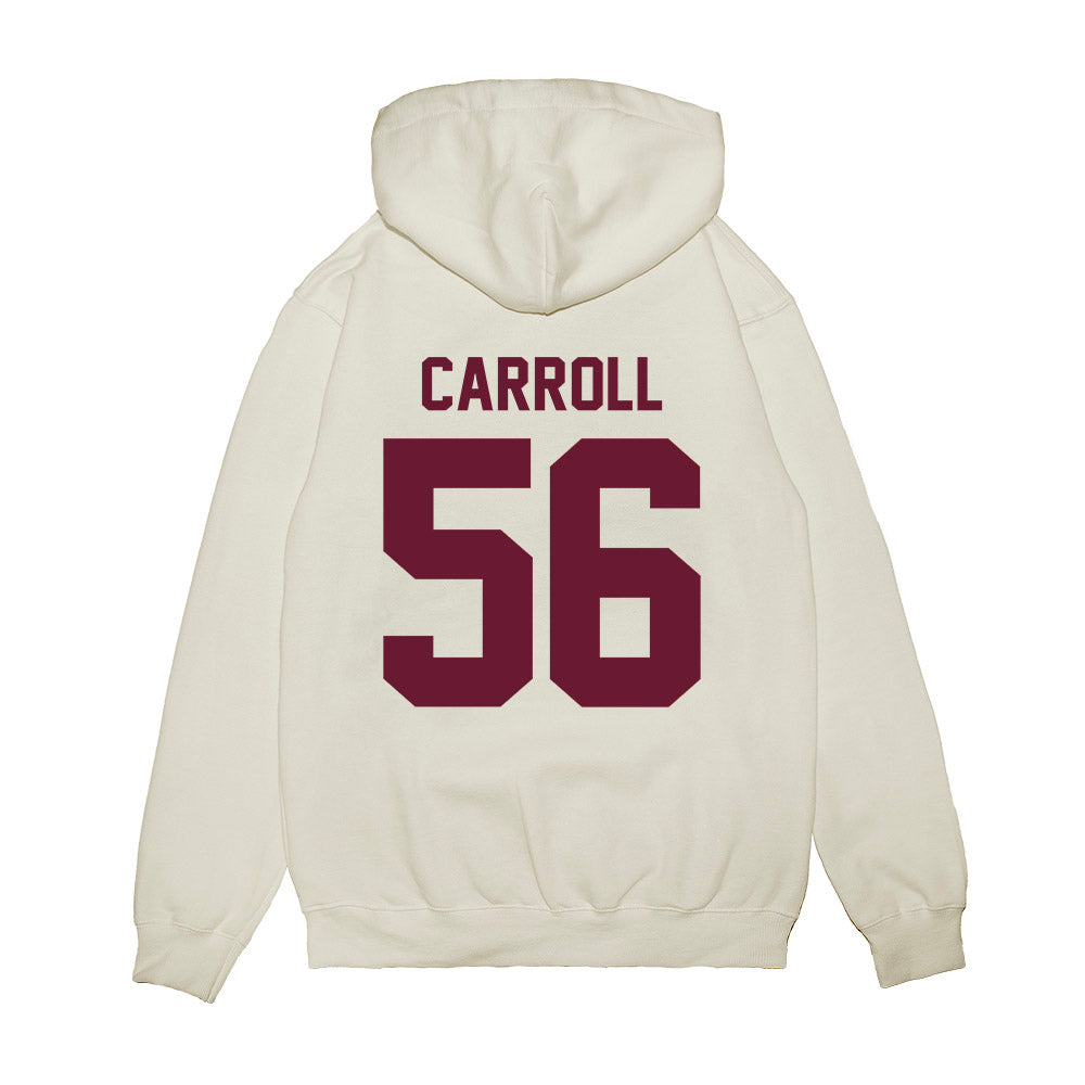 Minnesota - NCAA Football : Brett Carroll - Vintage Helmet Premium Hooded Sweatshirt-1