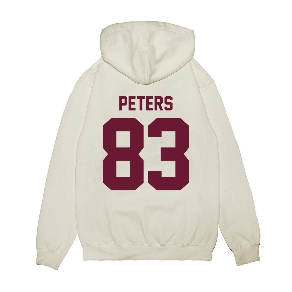 Minnesota - NCAA Football : Sam Peters - Vintage Helmet Premium Hooded Sweatshirt-1