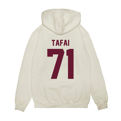 Minnesota - NCAA Football : Kahlee Tafai - Vintage Helmet Premium Hooded Sweatshirt-1