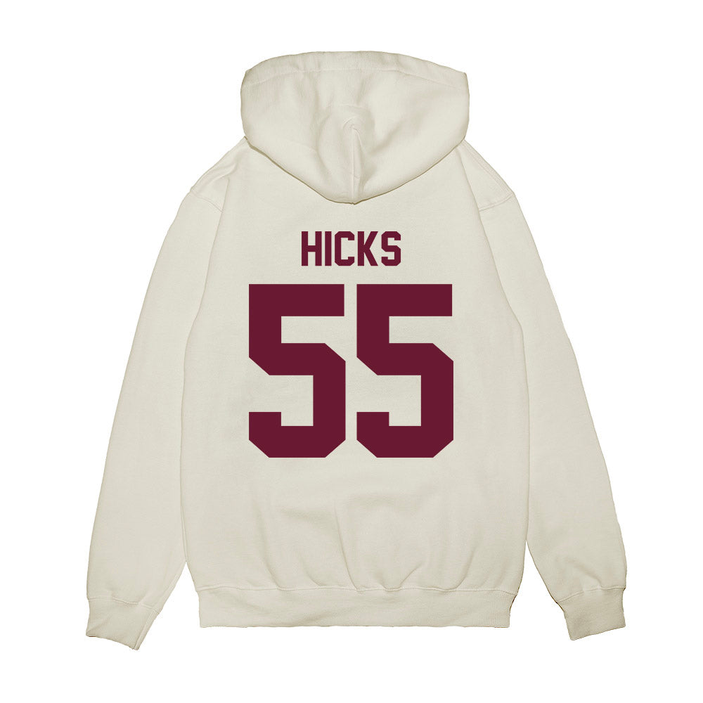 Minnesota - NCAA Football : Jaylin Hicks - Vintage Helmet Premium Hooded Sweatshirt-1