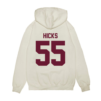 Minnesota - NCAA Football : Jaylin Hicks - Vintage Helmet Premium Hooded Sweatshirt-1
