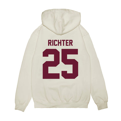 Minnesota - NCAA Football : Brody Richter - Vintage Helmet Premium Hooded Sweatshirt-1