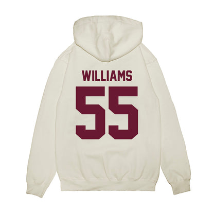 Minnesota - NCAA Football : Jerome Williams - Vintage Helmet Premium Hooded Sweatshirt-1