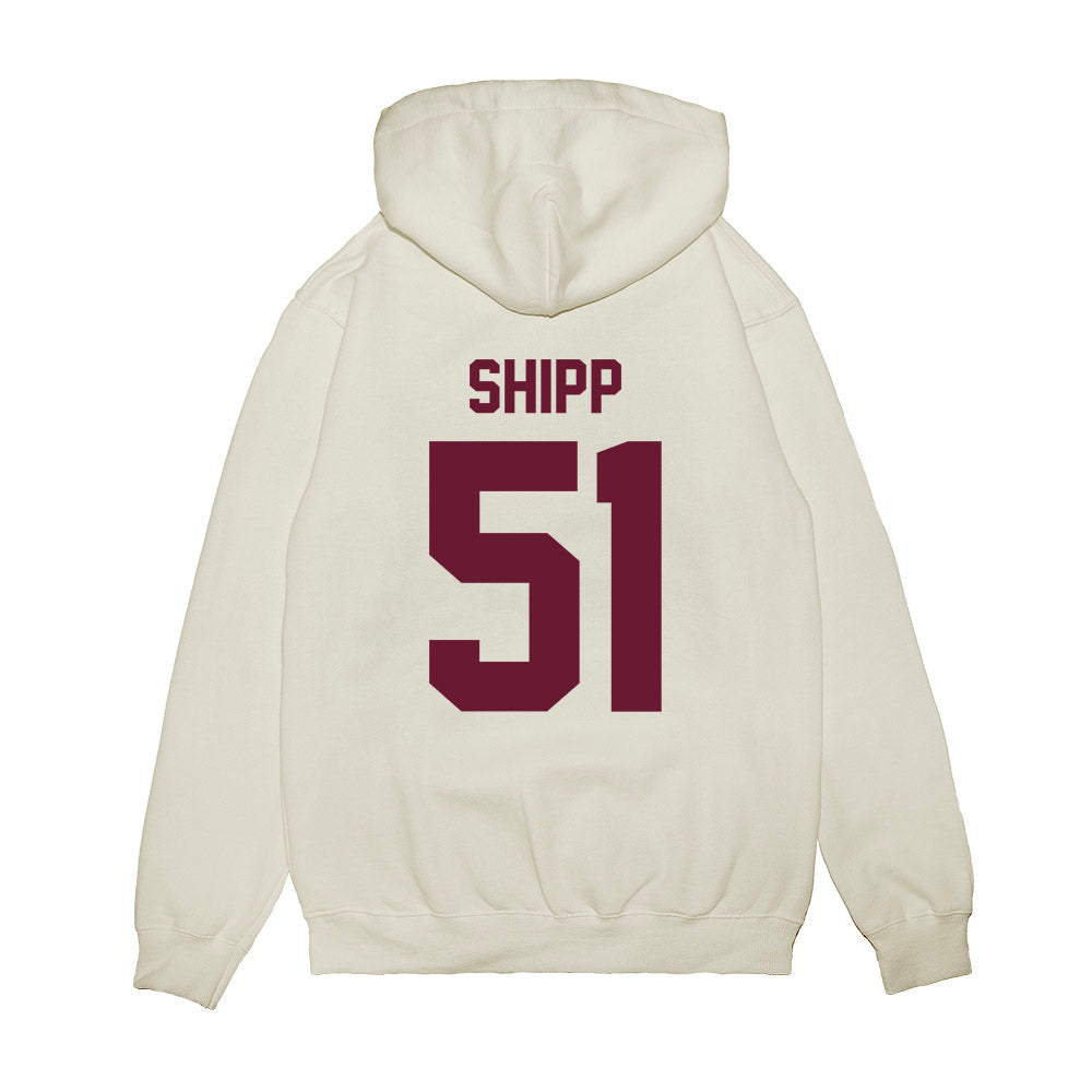 Minnesota - NCAA Football : Daniel Shipp - Vintage Helmet Premium Hooded Sweatshirt-1