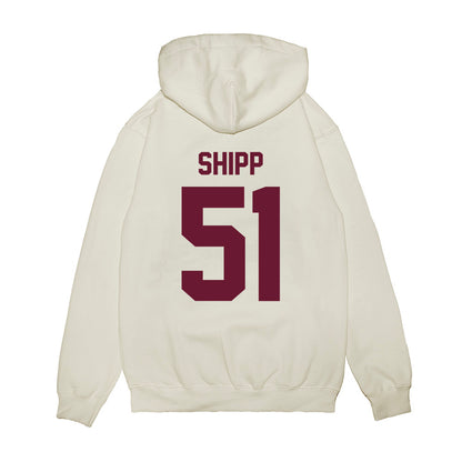 Minnesota - NCAA Football : Daniel Shipp - Vintage Helmet Premium Hooded Sweatshirt-1